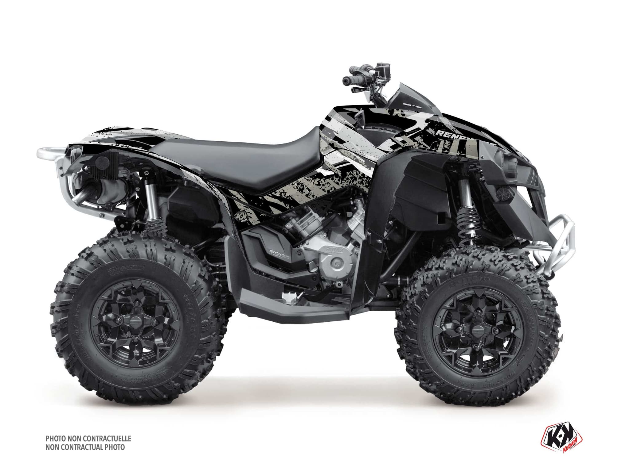 Kit graphique Quad CAN-AM RENEGADE EMBER Craie | Can am | Kutvek