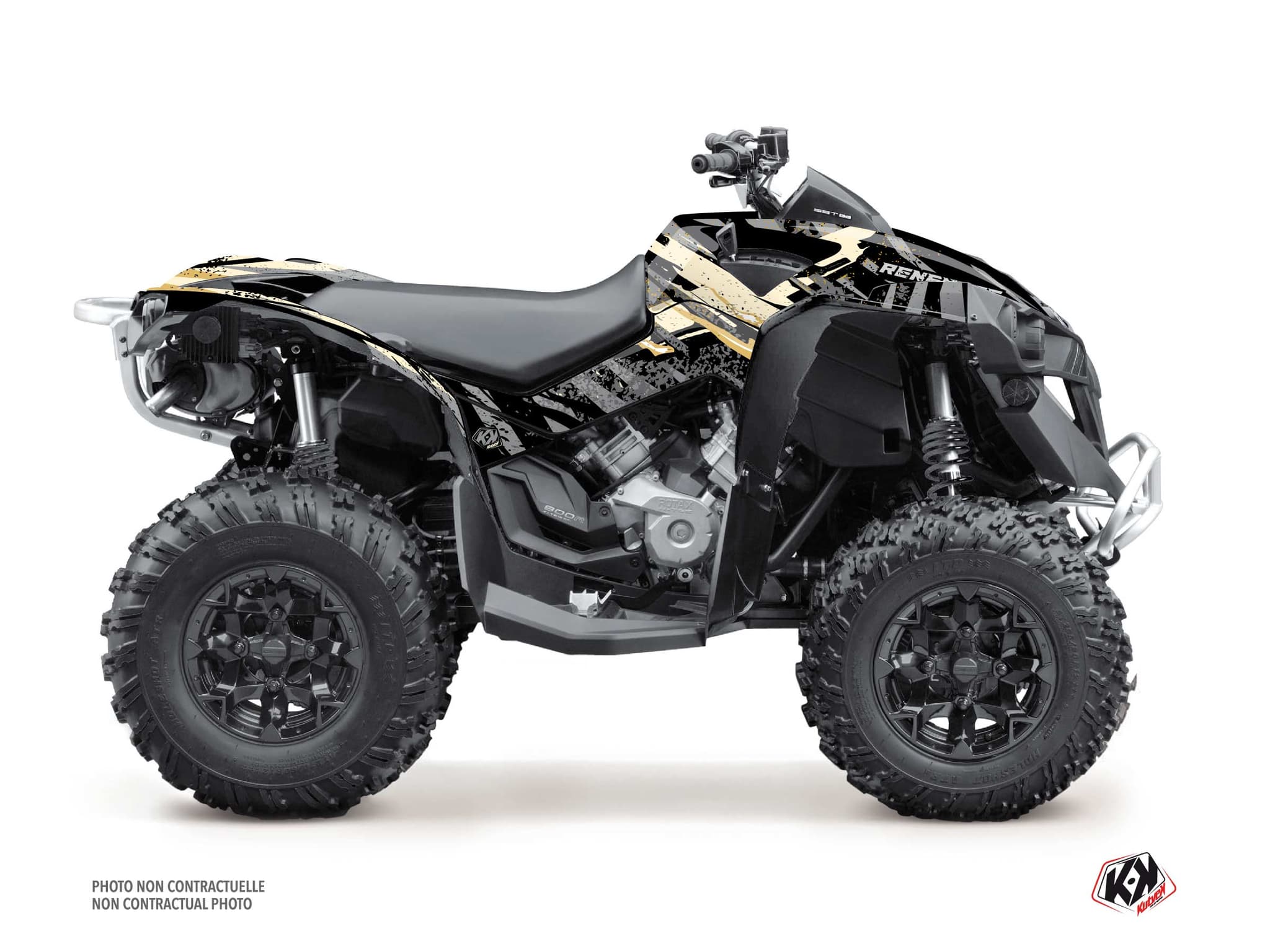 Kit graphique Quad CAN-AM RENEGADE EMBER Sable | Can am | Kutvek