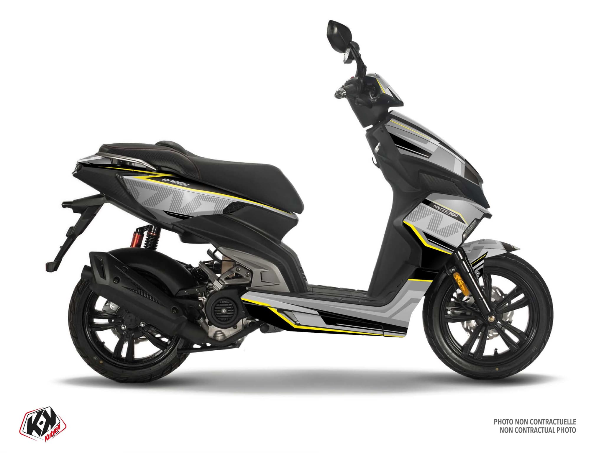 Graphic Kit Scooter TNT Motors Streetmax 50 Energy Grey