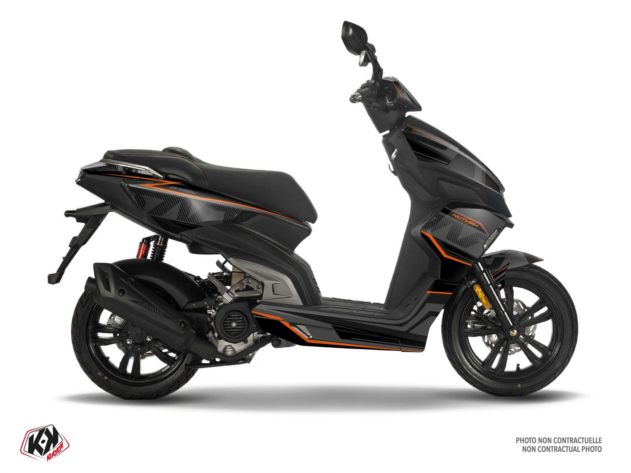 Scooter TNT MOTORS STREETMAX 50 ENERGY Orange graphic kit