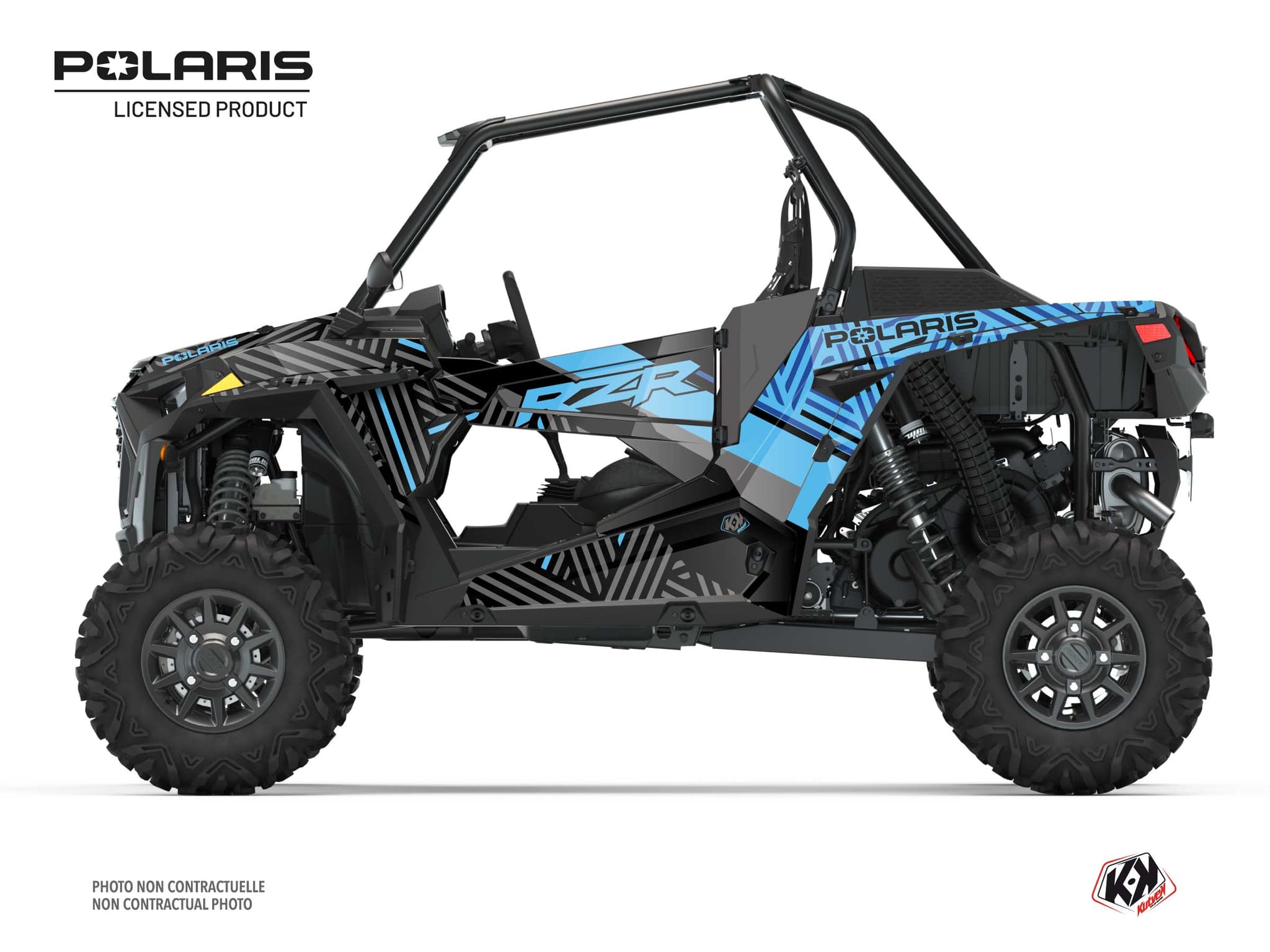 Kit graphique SSV Epik Polaris RZR XP 1000 Bleu