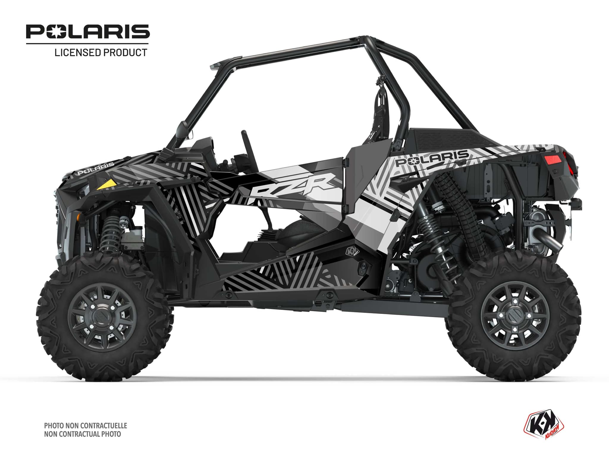 Kit graphique SSV Epik Polaris RZR XP 1000 Gris
