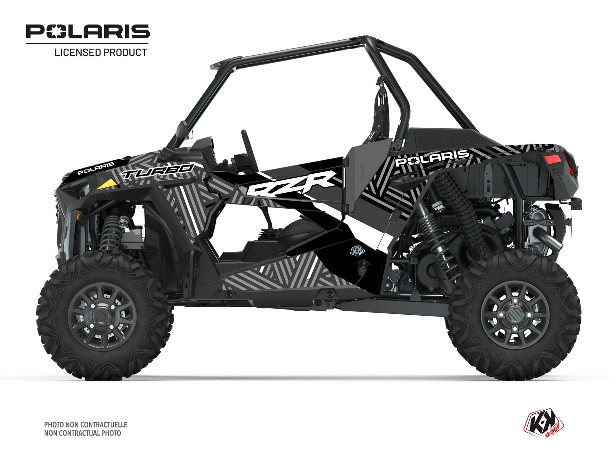 kit graphique ssv polaris rzr xp turbo epik noir