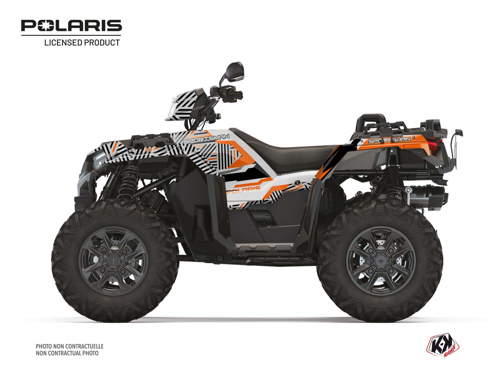 kit graphique quad polaris sportsman 1000 xp-s epik gris