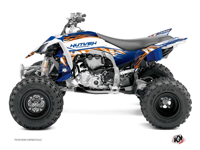Yamaha 450 YFZ R ATV Eraser Graphic Kit Blue Orange | Yamaha | Kutvek