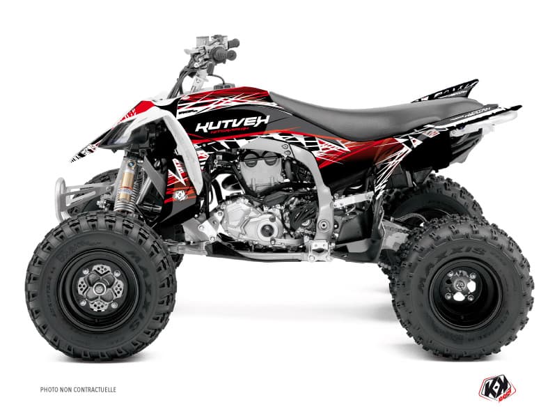 Yamaha 450 YFZ R ATV Eraser Graphic Kit Red White | Yamaha | Kutvek