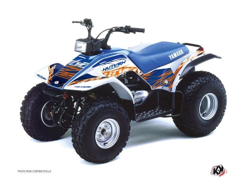 kit graphique quad yamaha breeze 125 eraser bleu-orange