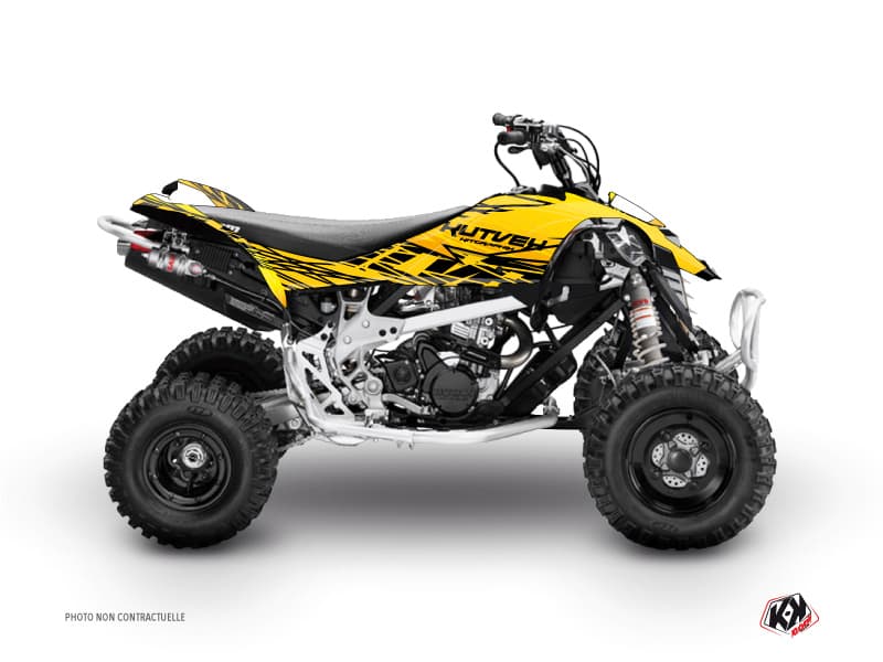Kit graphique Quad Eraser Can Am DS 650 Jaune