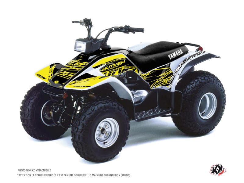 Kit graphique Quad Eraser Fluo Yamaha Breeze Jaune