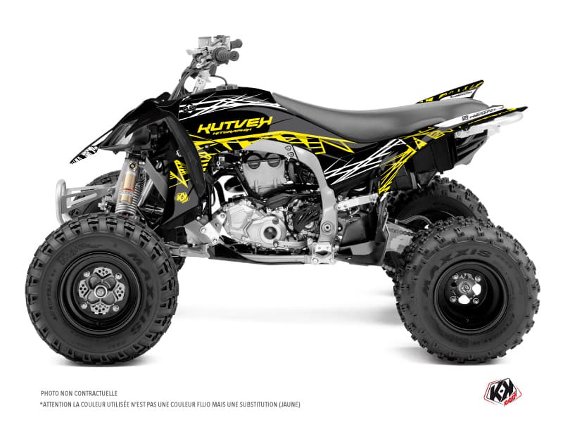 Yamaha 450 YFZ R ATV Eraser Fluo Graphic Kit Yellow | Yamaha | Kutvek