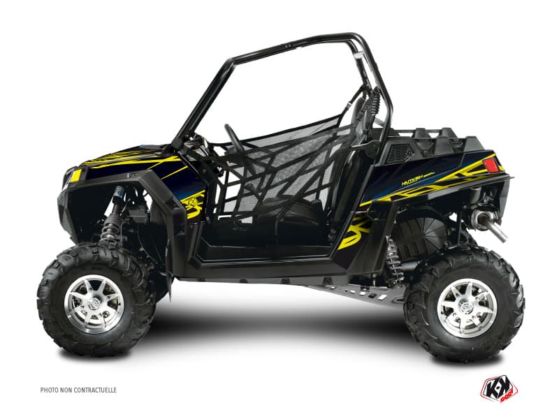 Kit graphique SSV Eraser Polaris RZR 170 Neon Bleu