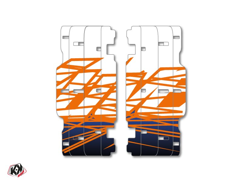 Eraser Blue Orange KTM SX-SXF Radiator Grille Graphic Kit 2015