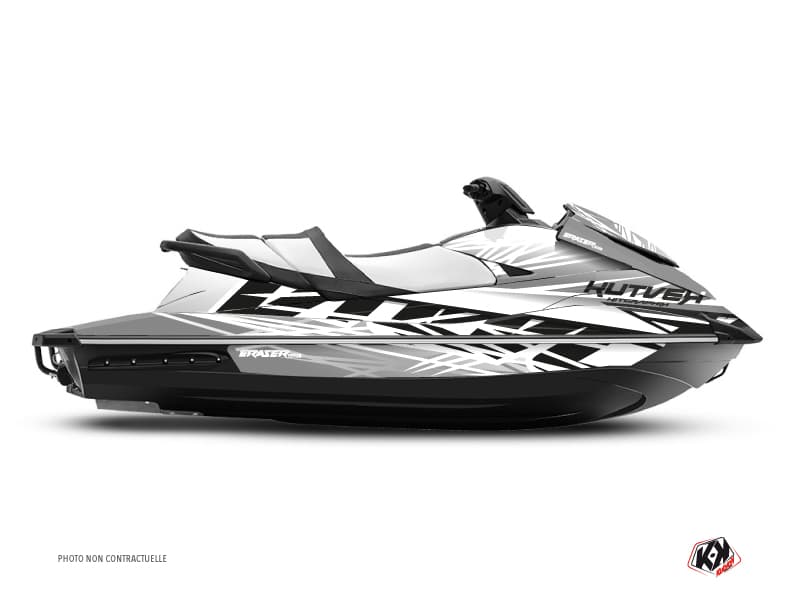 Kit graphique Jet-Ski Eraser Yamaha VX Blanc