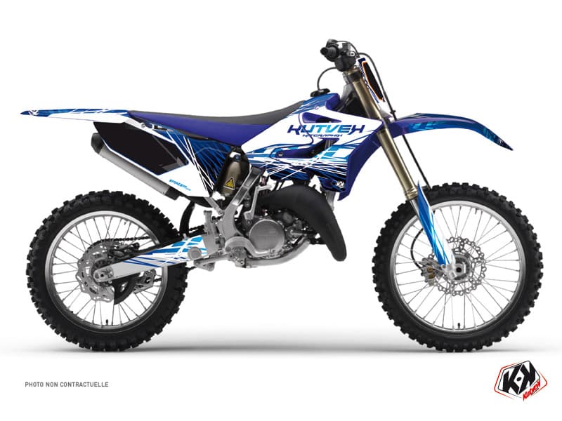 Yamaha 125 YZ Dirt Bike Eraser Graphic Kit Blue | 125 YZ | Kutvek