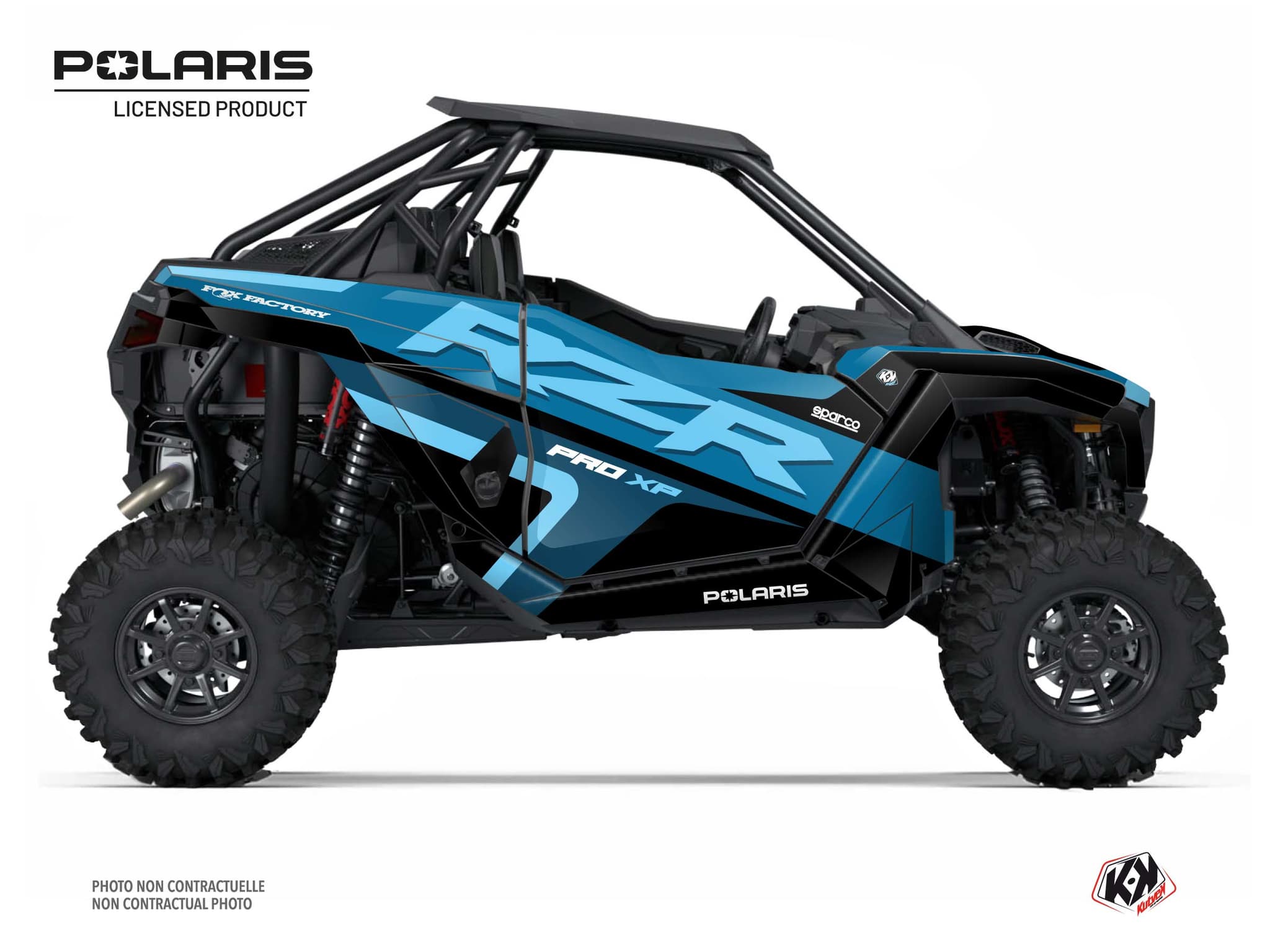 kit de decoración estrade azul ssv polaris rzr pro xp ultimate (europe)