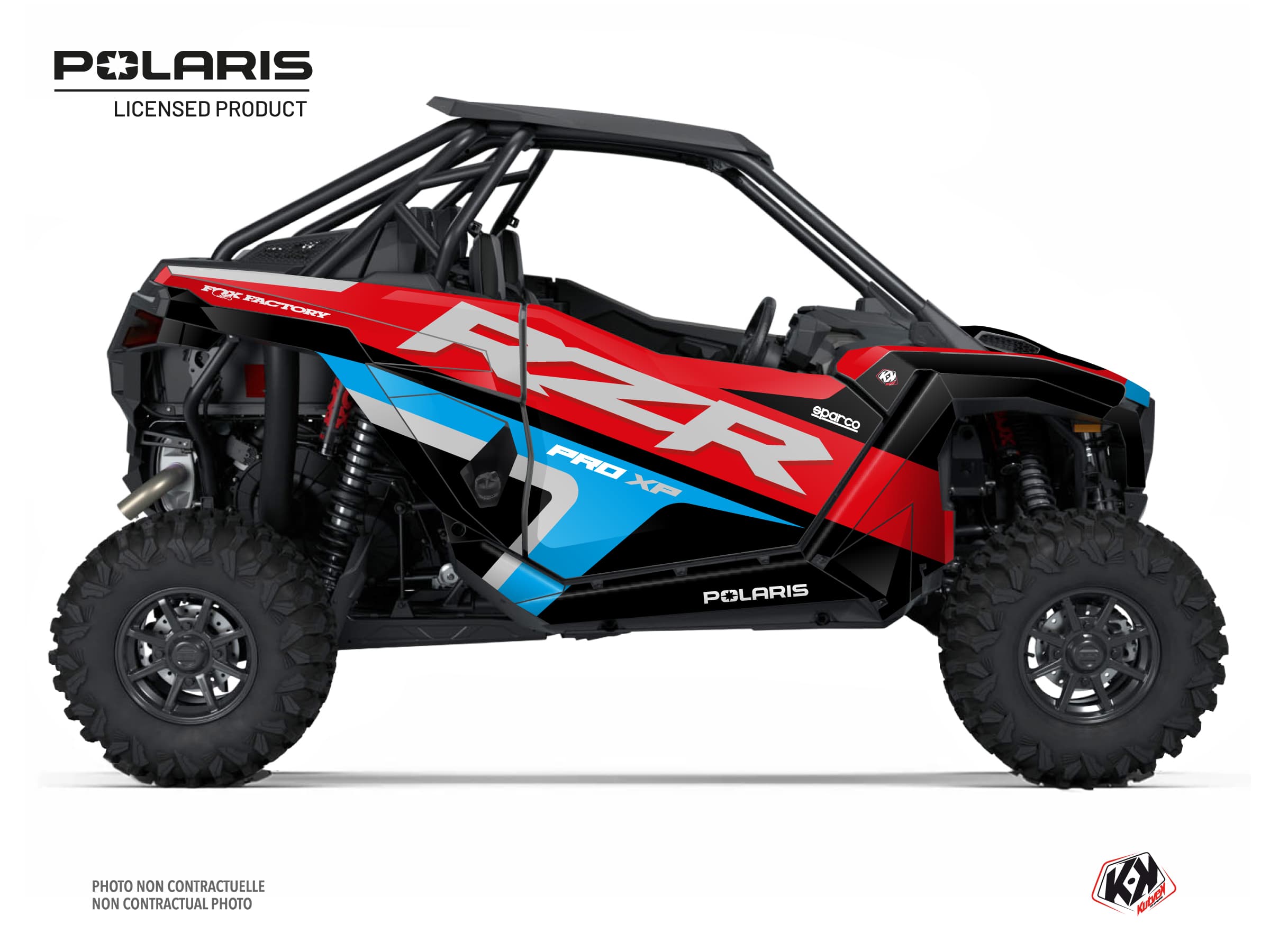 kit déco estrade rouge ssv polaris rzr pro xp 4 ultimate (europe) | Kutvek