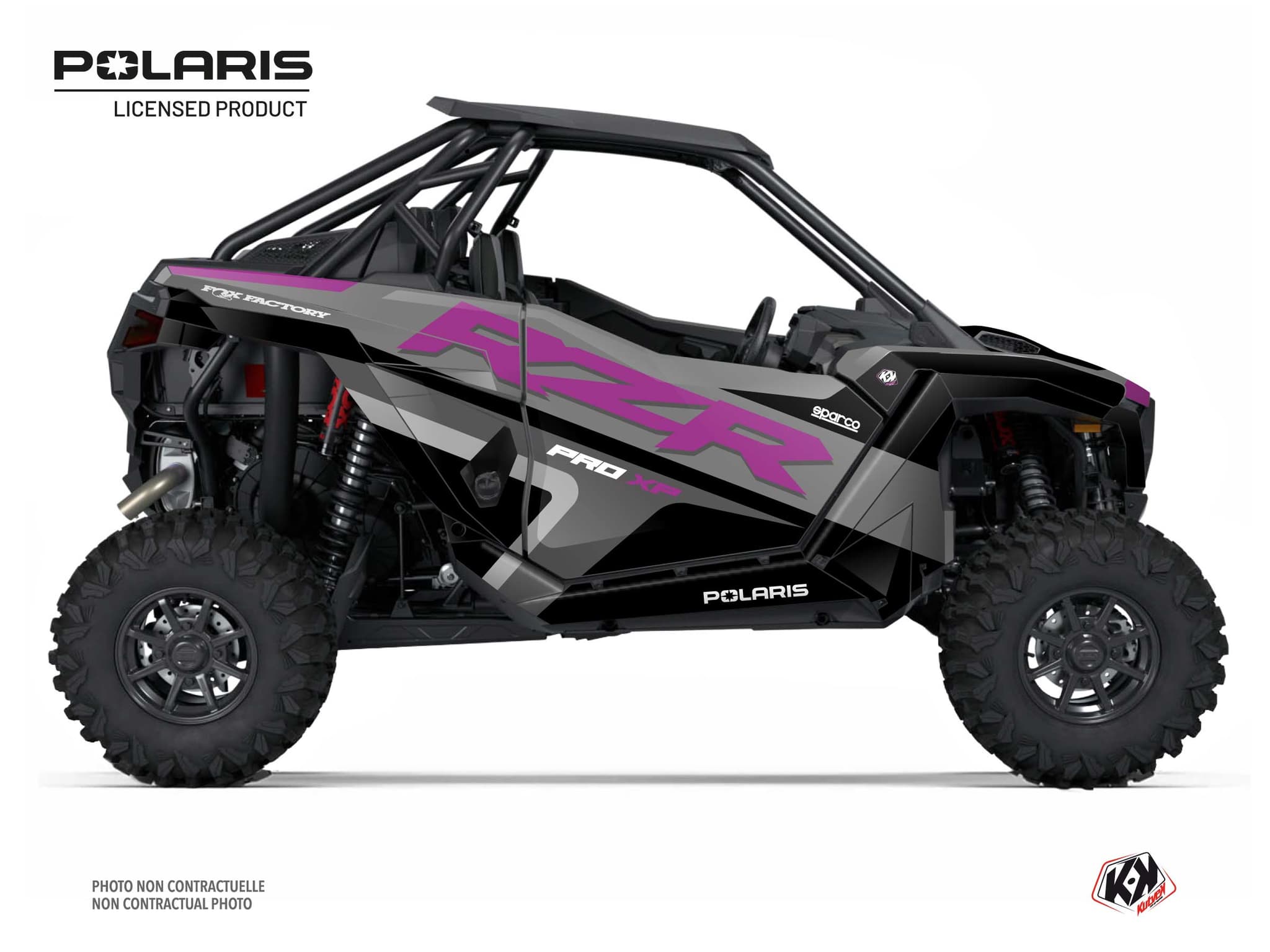 kit de decoración estrade morado ssv polaris rzr pro xp ultimate (europe)
