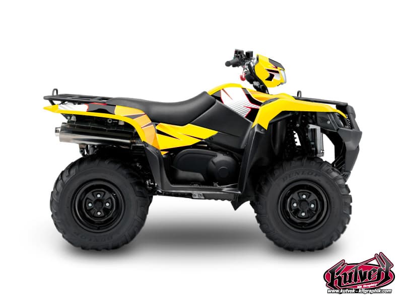 kit graphique quad suzuki king quad 750 factory | Suzuki | Kutvek