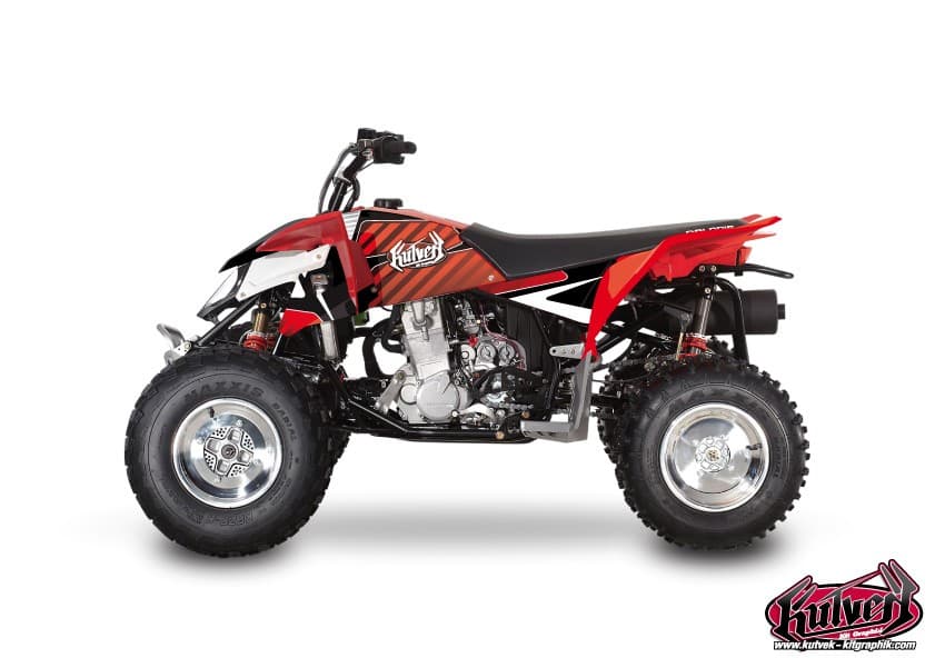 kit graphique quad polaris outlaw 450 factory