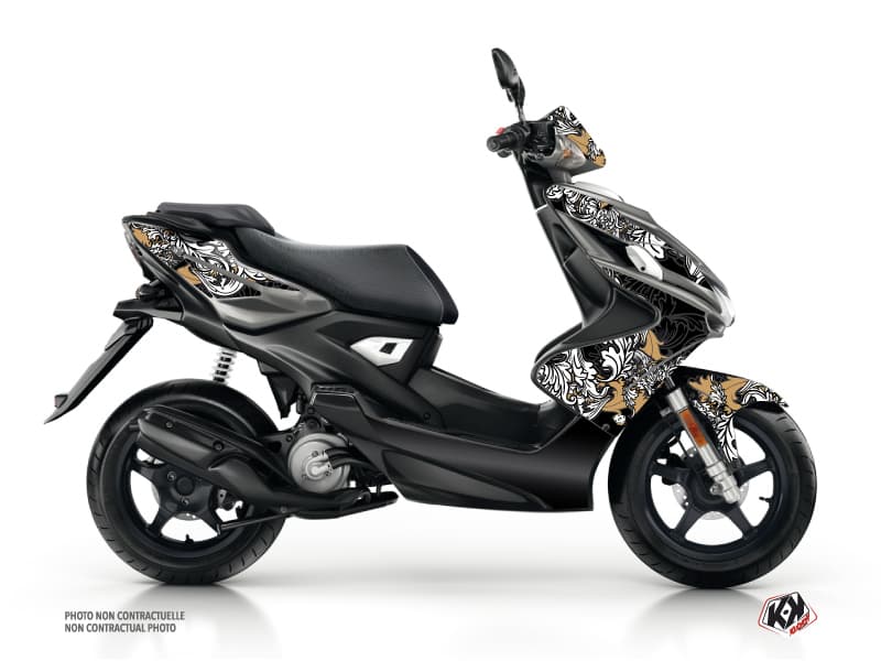 kit graphique scouter mbk nitro fashion or