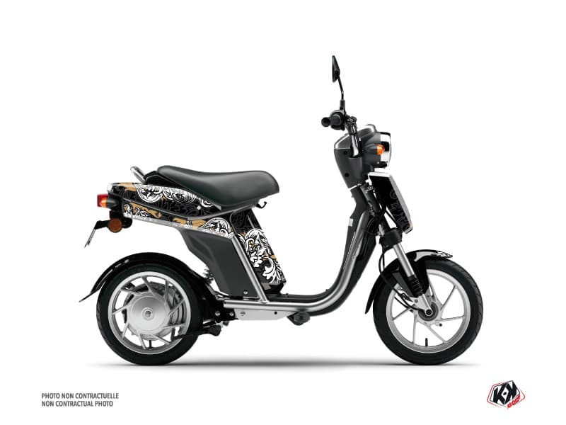 Scooter Fashion Yamaha Eco-3 Gold Graphic Kit