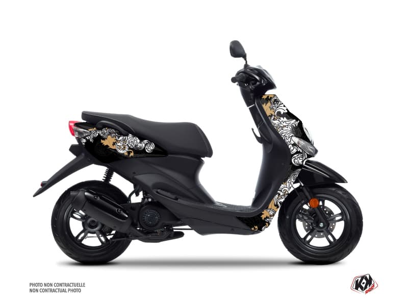 Yamaha NEOS Scooter Fashion Graphic Kit Gold