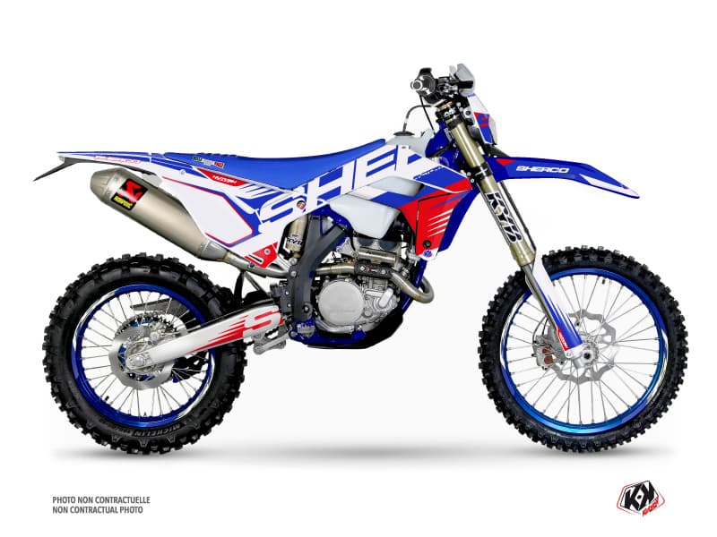 Graphic Kit Dirt Bike Fast Sherco SE / SEF Red