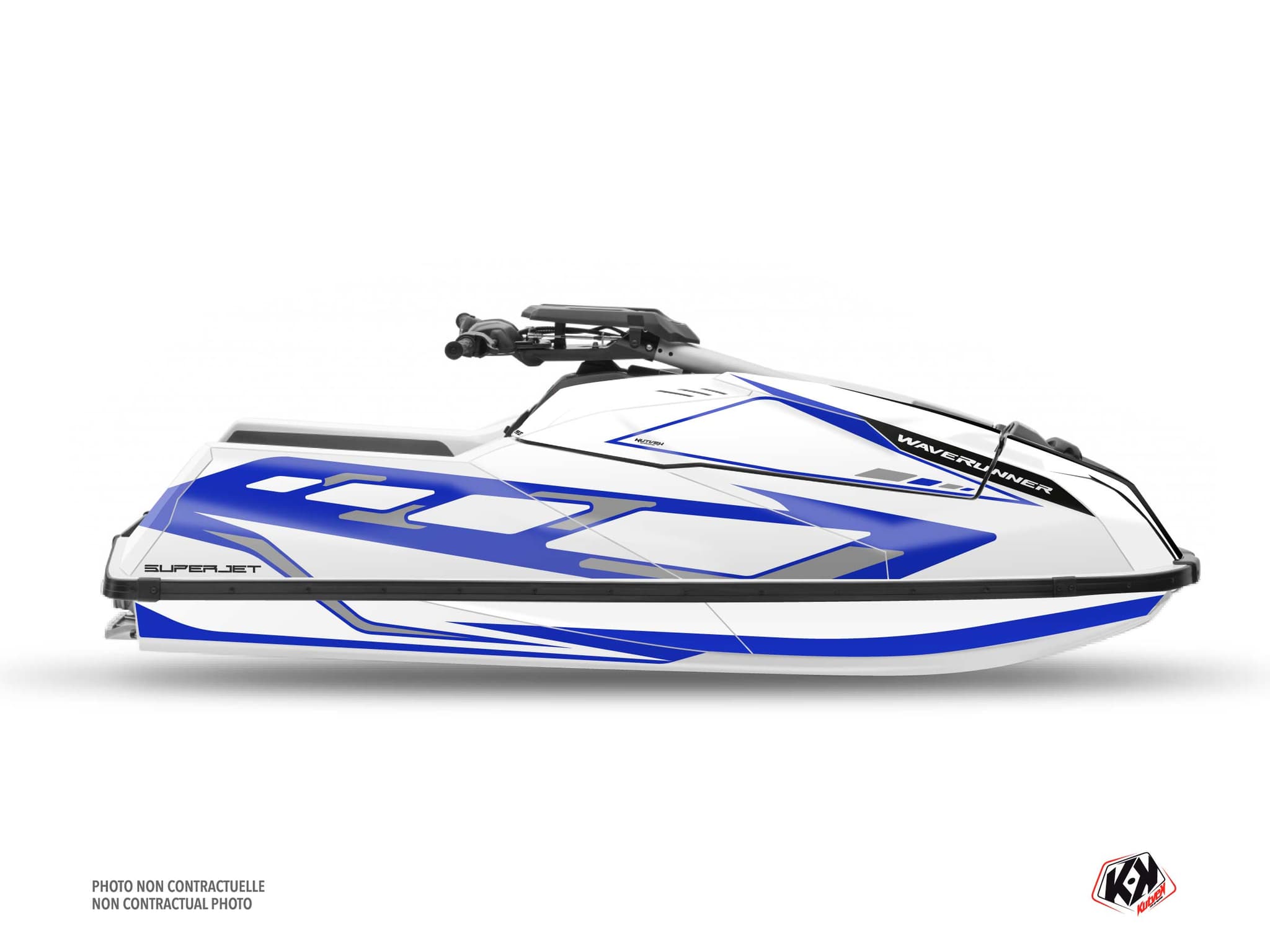 Yamaha Superjet Jet-Ski Flagship Graphic Kit White