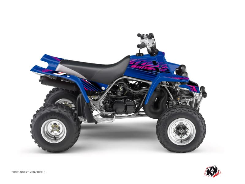 kit graphique quad yamaha banshee flow rose