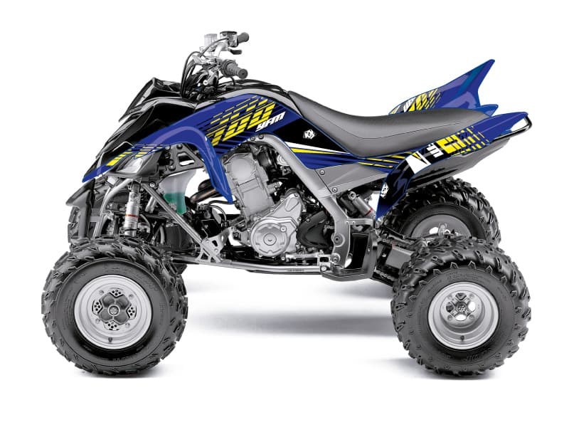 Kit graphique Quad Flow Yamaha 660 Raptor Jaune