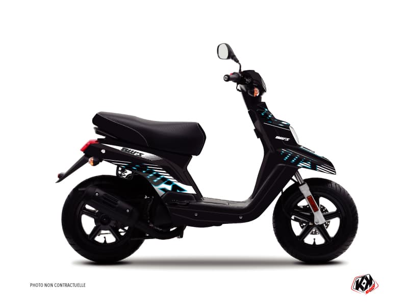 Kit graphique Scooter Flow Yamaha BWS Bleu
