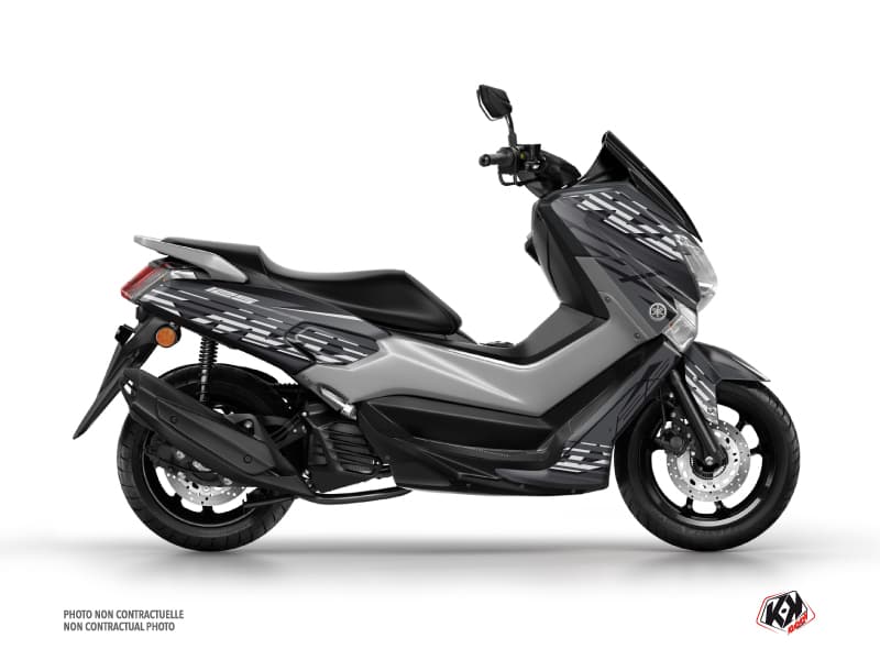 deko-set maxiscooter flow yamaha nmax 125 grau