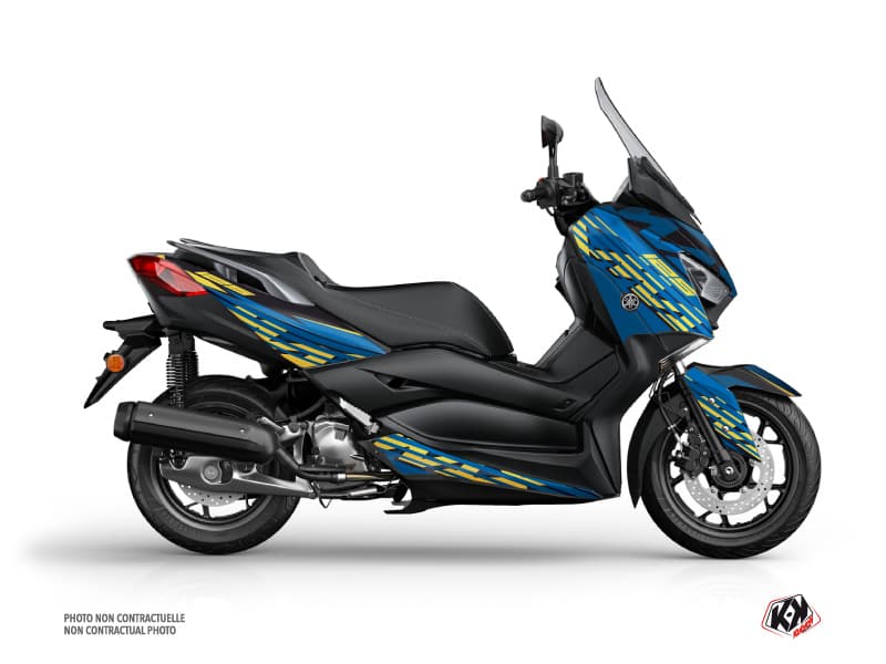 deko-set maxiscooter flow yamaha xmax 125 blau | Yamaha | Kutvek