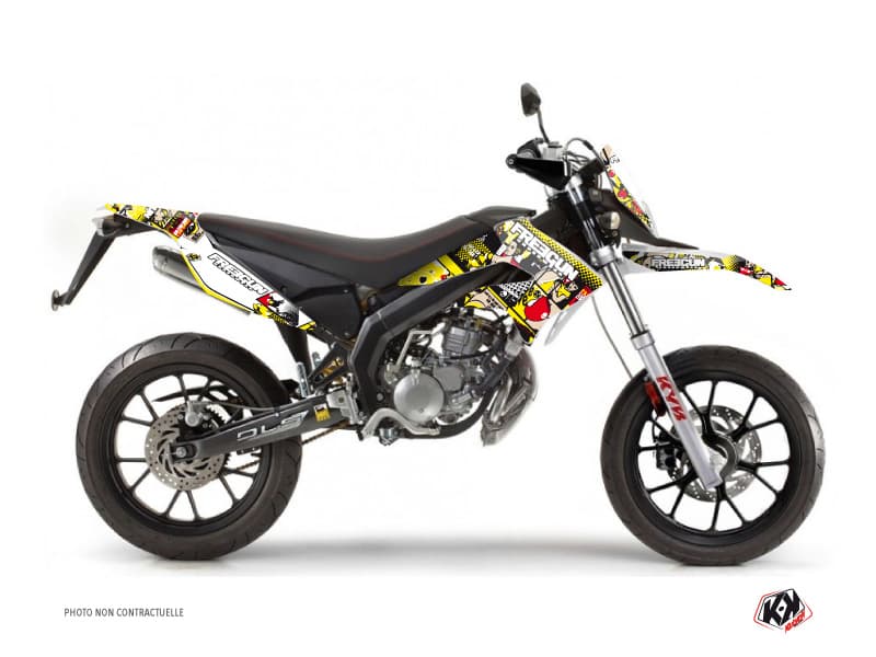 kit graphique 50cc freegun freegunman derbi xtreme | SENDA | Kutvek