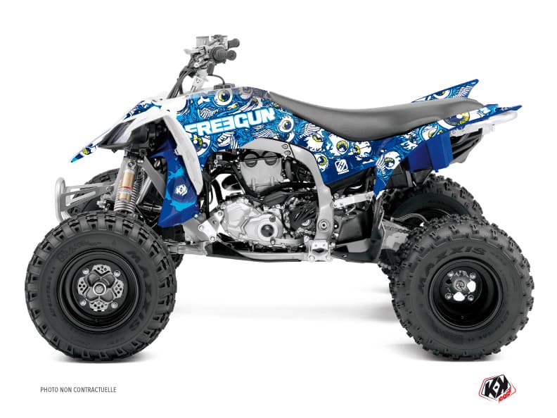 Yamaha 450 YFZ R ATV Freegun Eyed Graphic Kit Blue | Yamaha | Kutvek