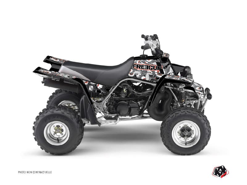 kit graphique quad yamaha banshee freegun eyed rouge