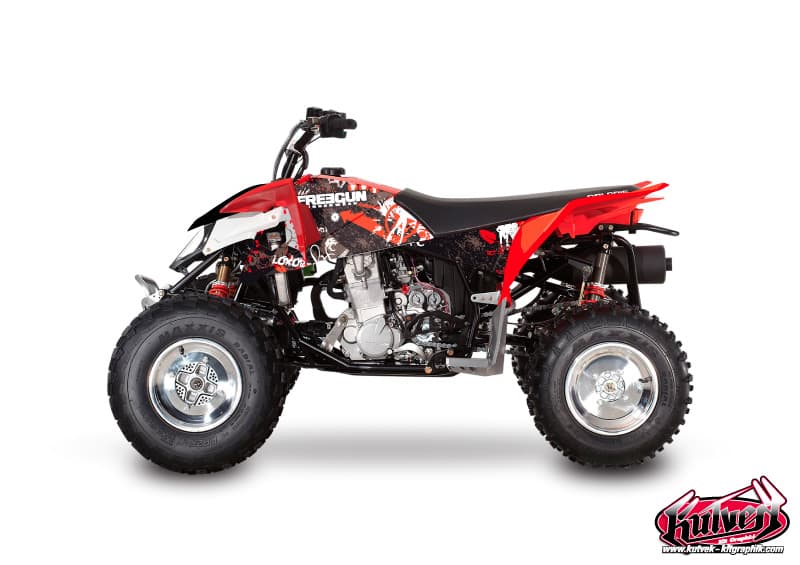 kit graphique quad polaris outlaw 450 freegun