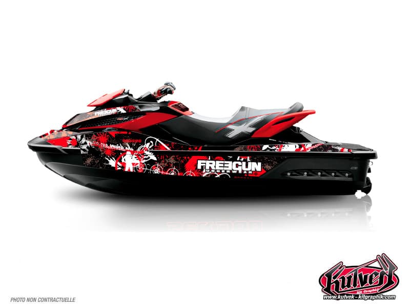 kit graphique jet-ski seadoo rxt freegun
