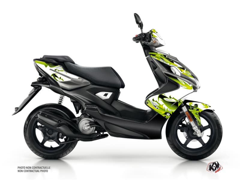 Kit graphique Scooter Fun MBK Nitro Vert