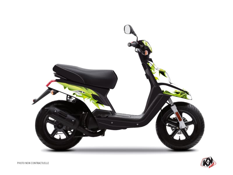 kit graphique scouter mbk booster fun vert