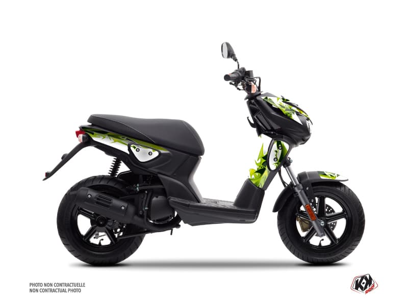Yamaha Slider Scooter Fun Graphic Kit Green