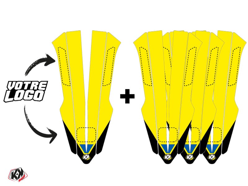 kit graphique garde-boue avant suzuki rmz 2019-2020