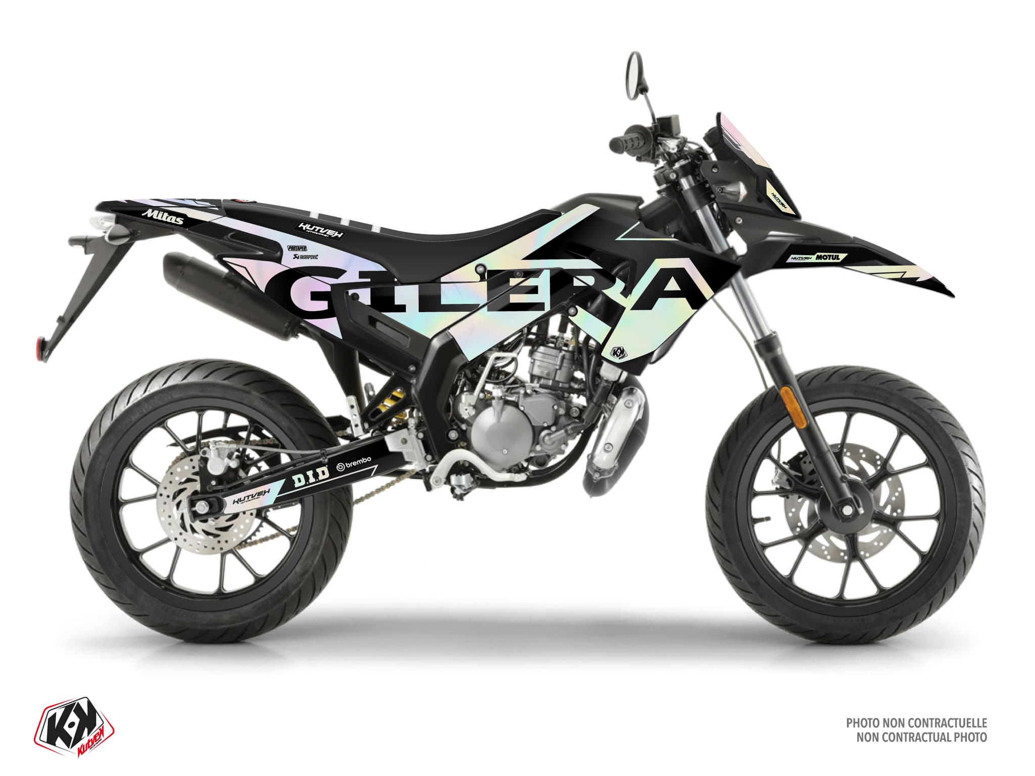 kit graphique 50cc gilera smt 50 glow holographic
