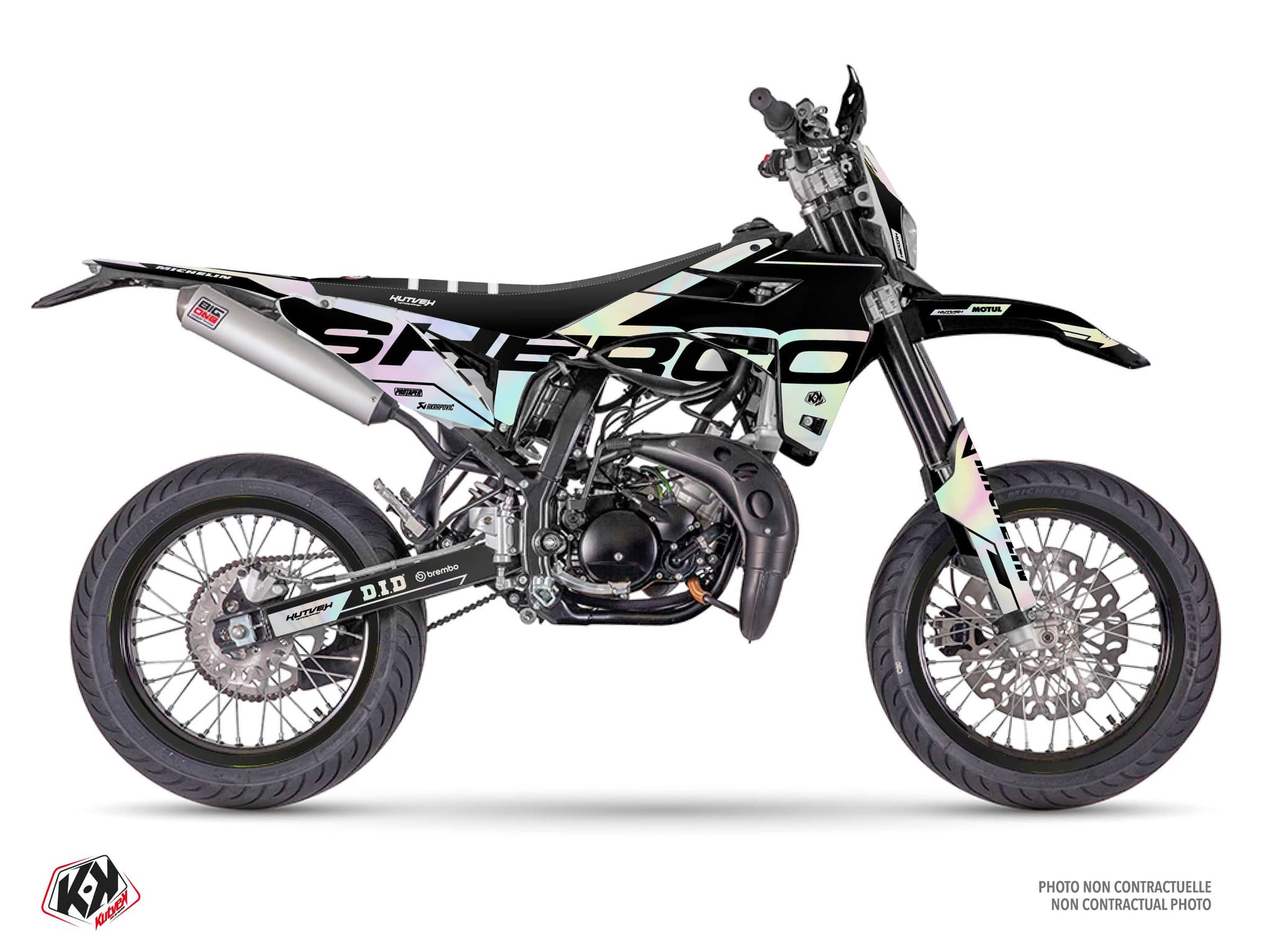 deko-set 50 ccm sherco sm rs glow holographic replica