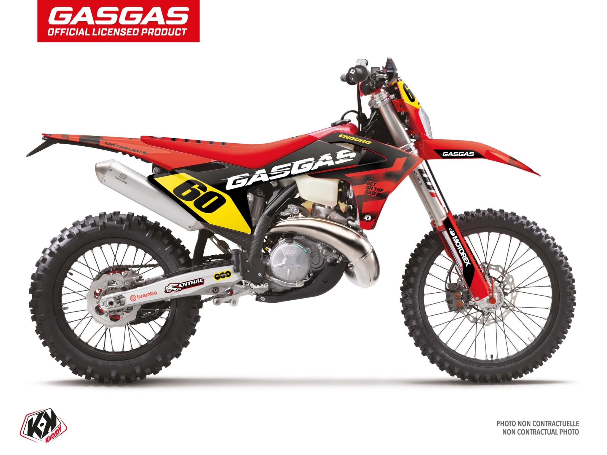 deko-set moto-cross gasgas ecf gp94 replica
