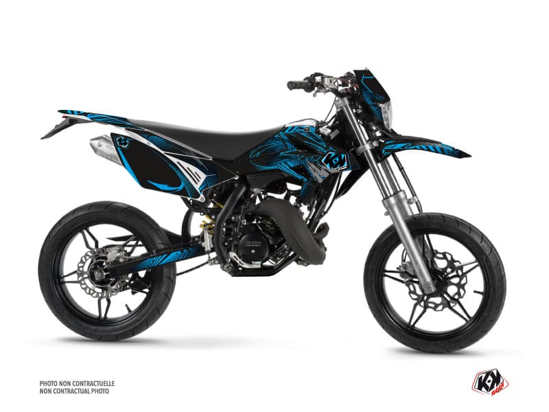 kit graphique 50cc graff beta rr 50 motard bleu | Beta | Kutvek