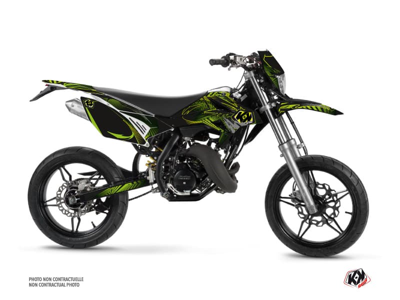 kit graphique 50cc graff beta rr 50 motard vert | Beta | Kutvek