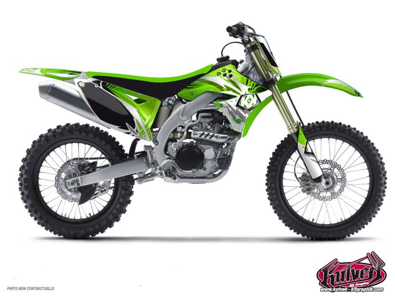 Kawasaki 85 KX Dirt Bike Graff Graphic Kit | Kawasaki | Kutvek