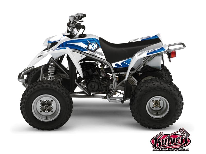 kit graphique quad yamaha blaster 200 graff bleu | Yamaha | Kutvek