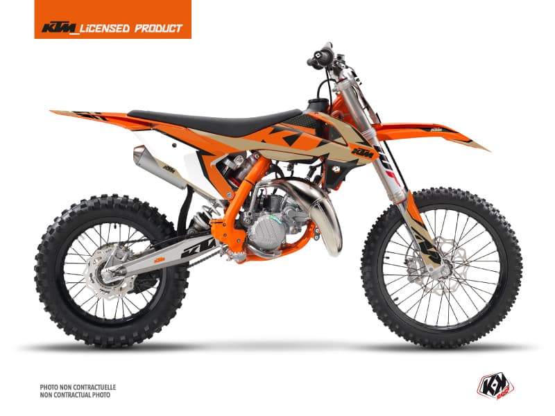 deko-set moto-cross gravity ktm 85 sx orange sable
